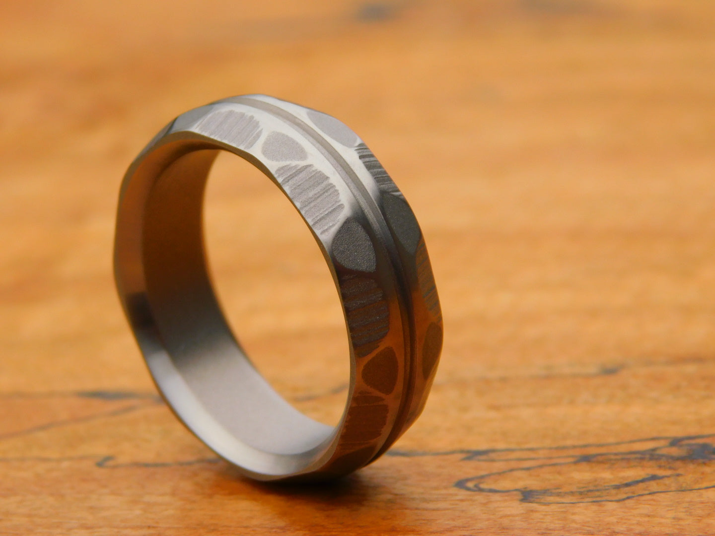 Scarab Titanium Ring