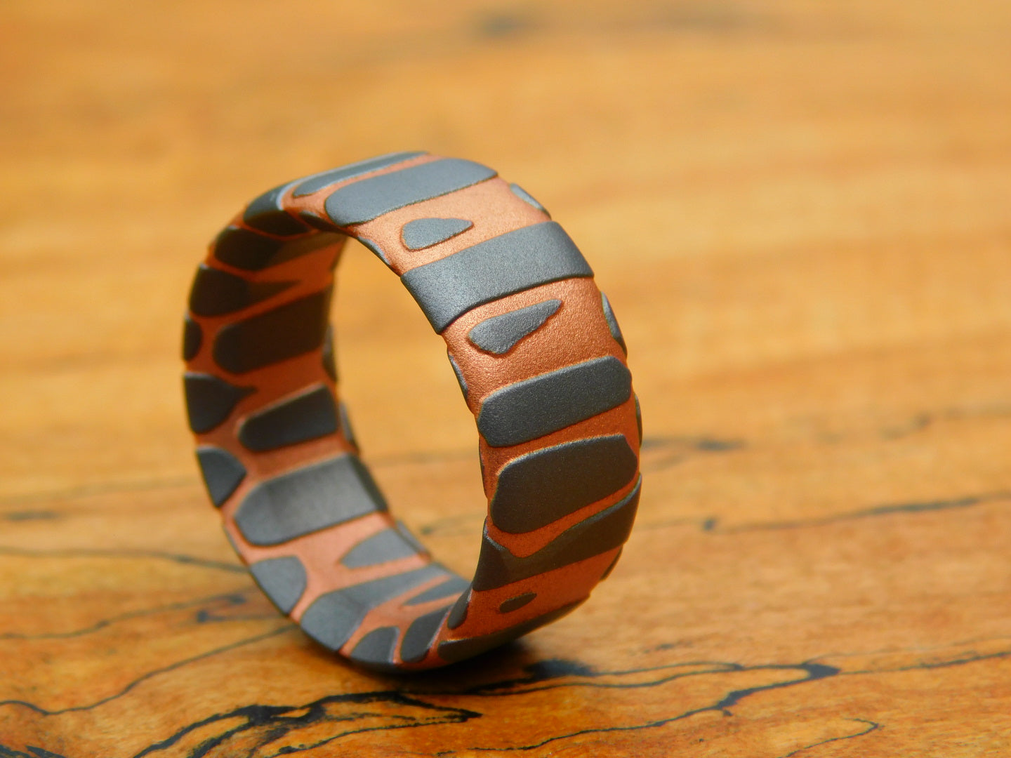 Deep Etched Superconductor Ring