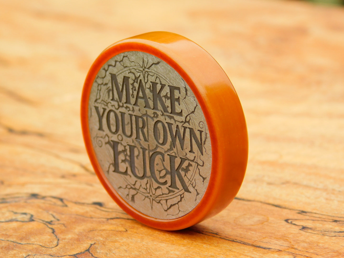Lucky Micarta Coin