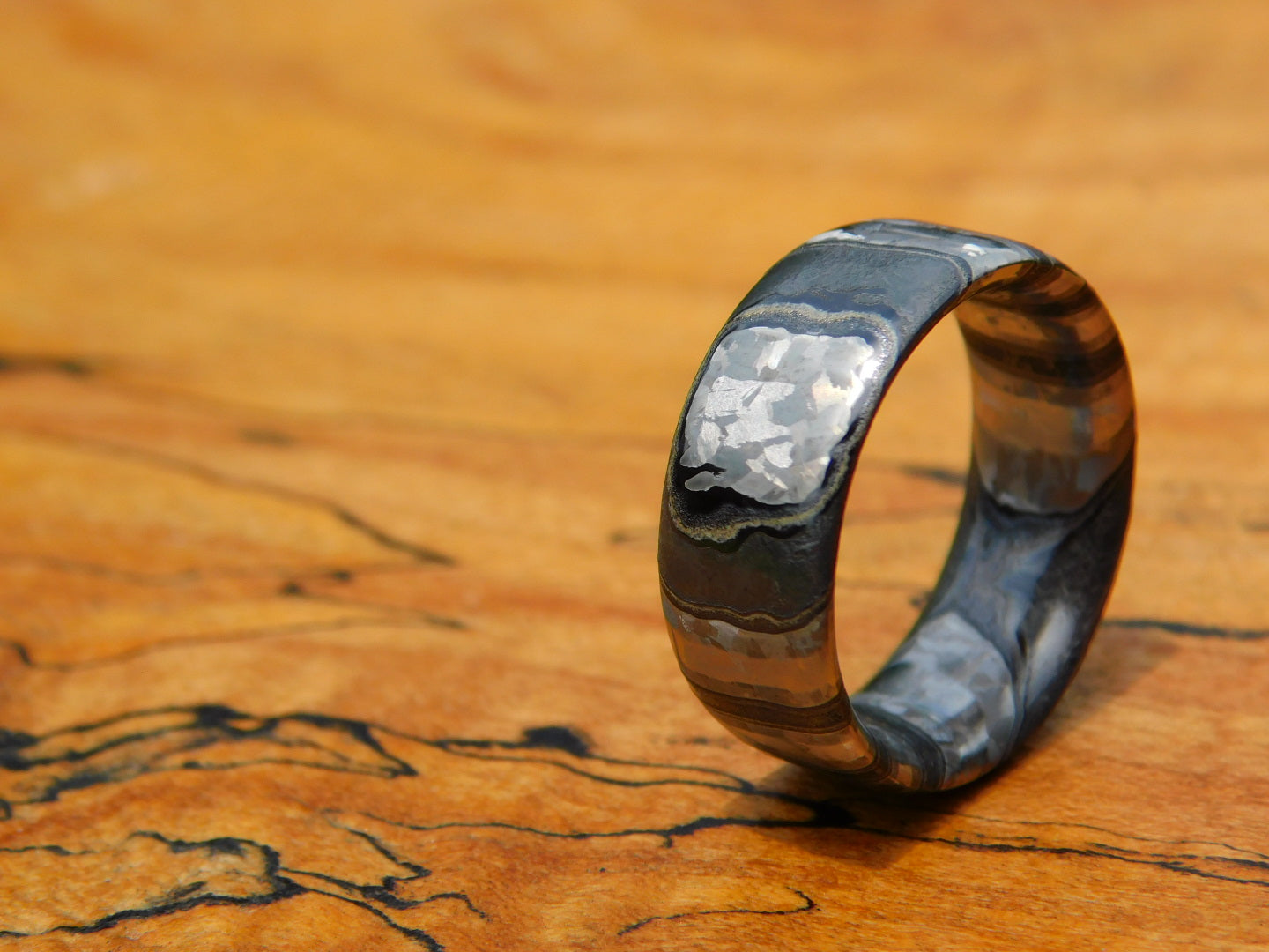 Raw Multi-Crystal Timascus Ring
