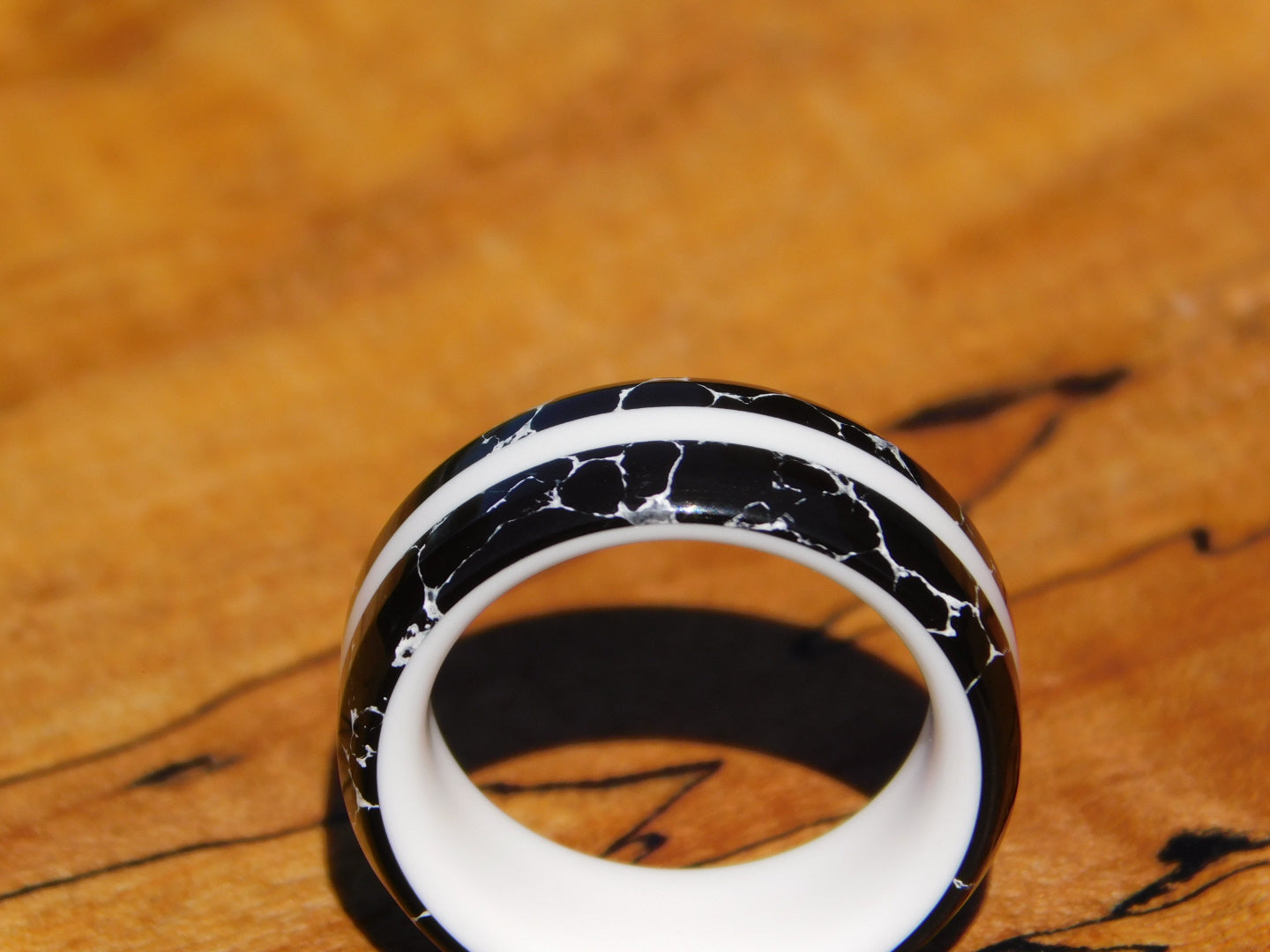 Black Vein Trustone x Elforyn Ring
