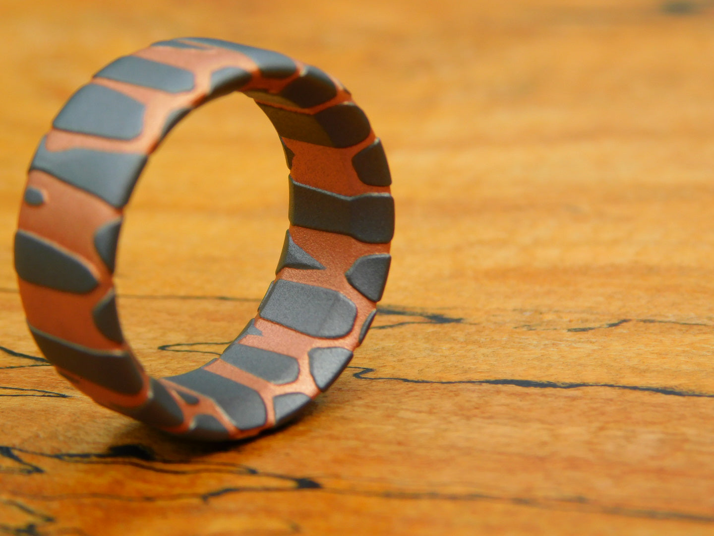 Deep Etched Superconductor Ring
