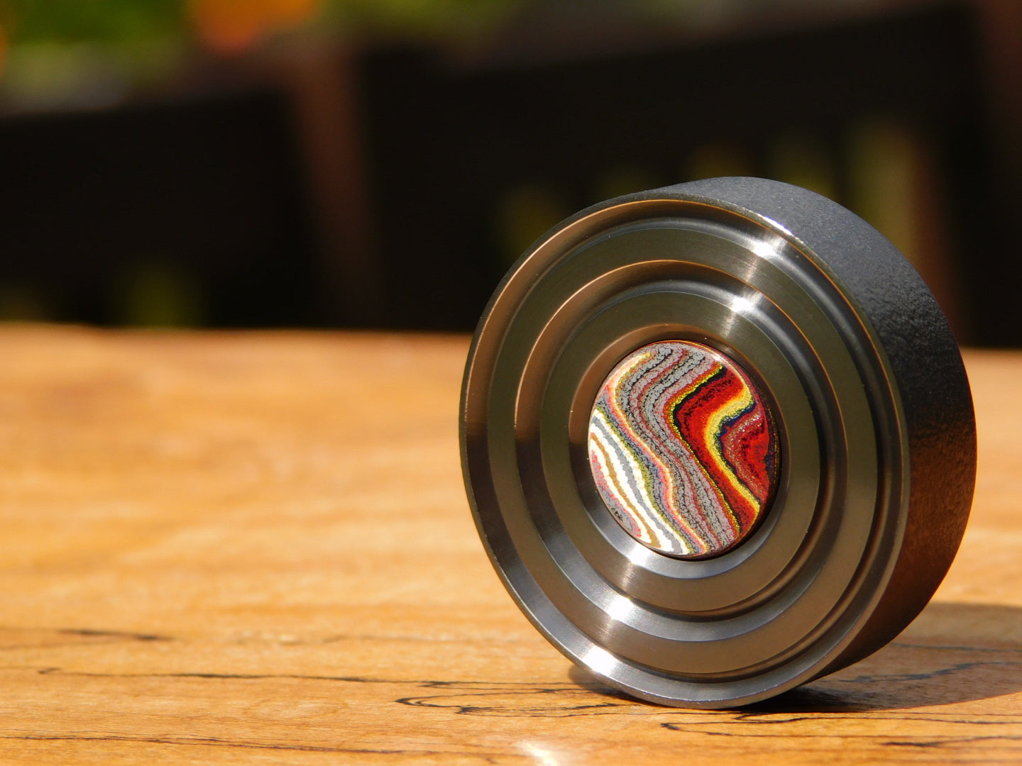 Black Zirc x Corvette Fordite Coin
