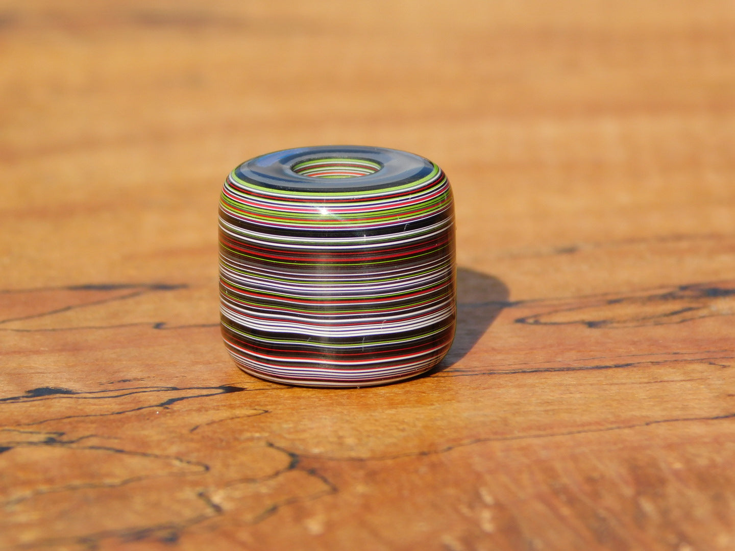Fordite Bead