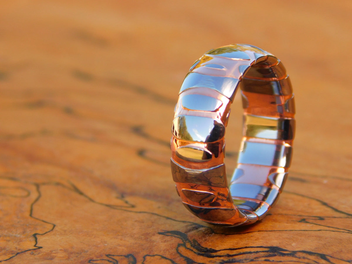 Deep Etched & Polished Superconductor Ring