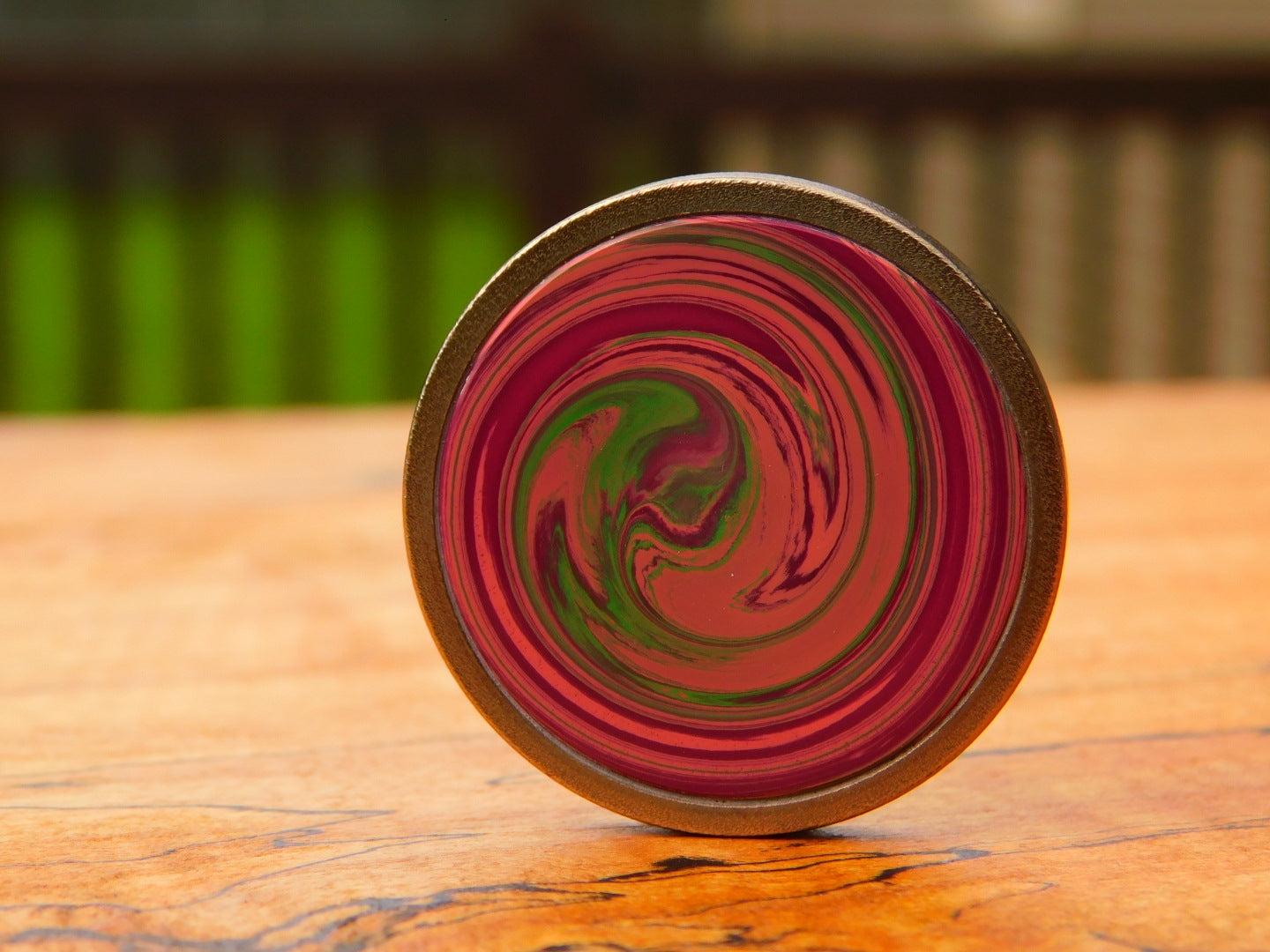 Tempered Titanium x Ebonite Coin