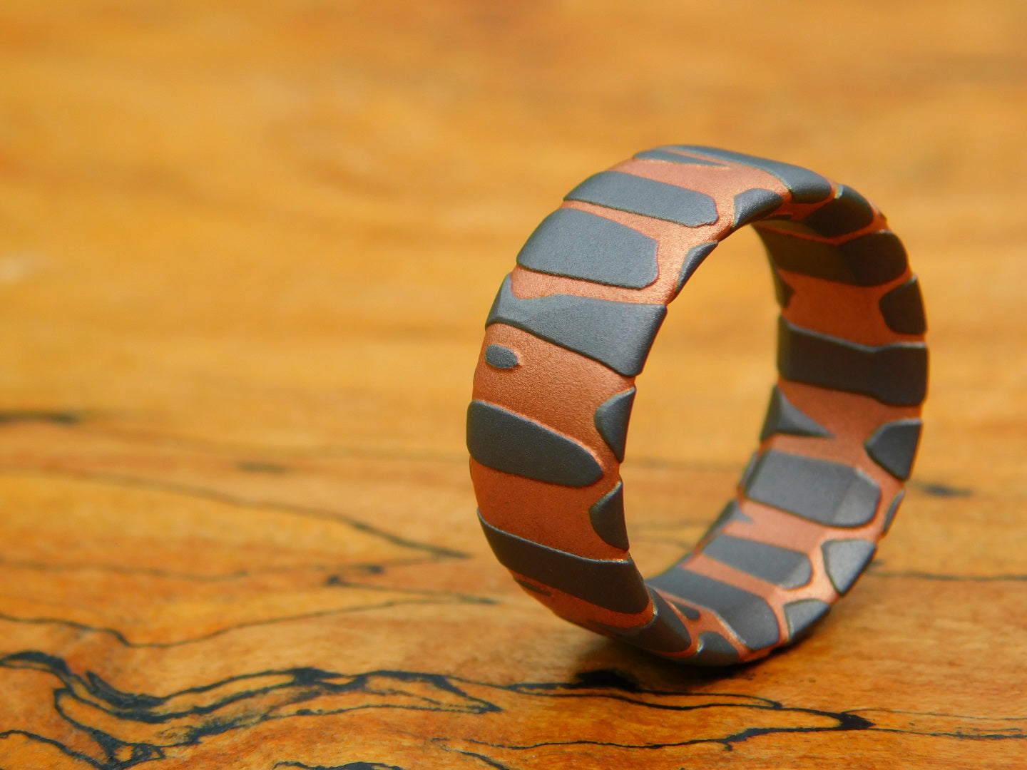 Deep Etched Superconductor Ring