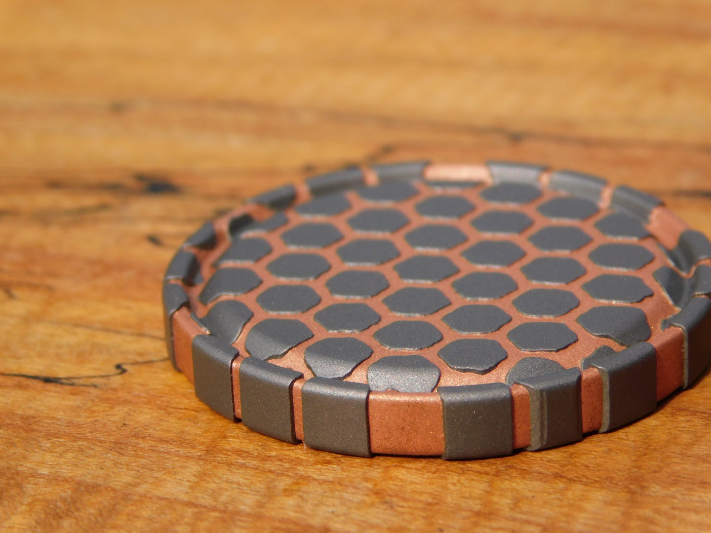 Etched Superconductor Coin