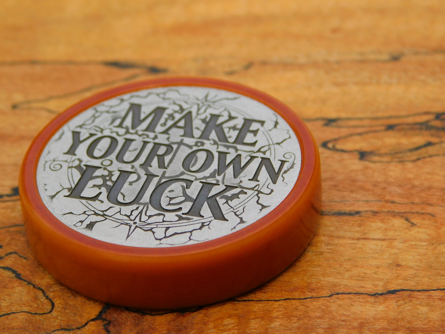 Lucky Micarta Coin