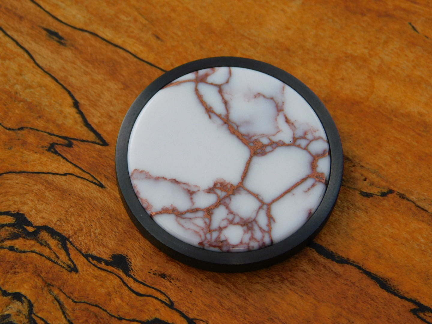 Black Zirc x White Trustone Coin
