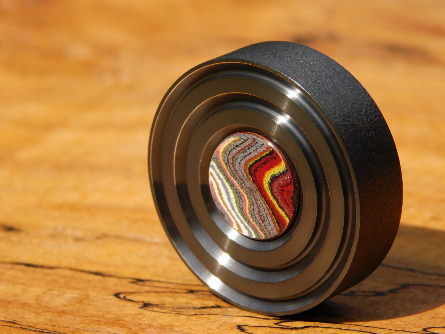 Black Zirc x Corvette Fordite Coin