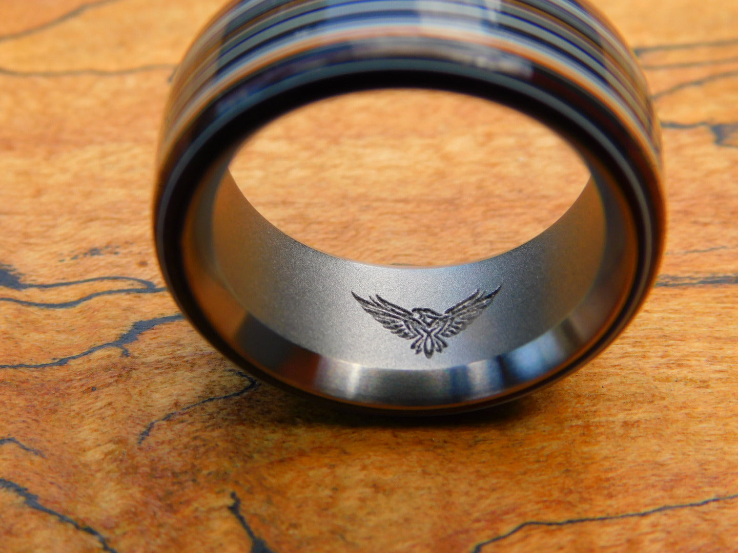 Fordite x Titanium - Size 9.5
