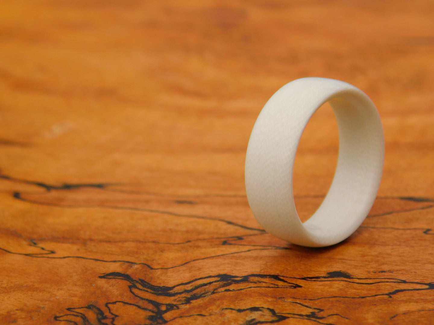 White G10 Ring - Size 8.5