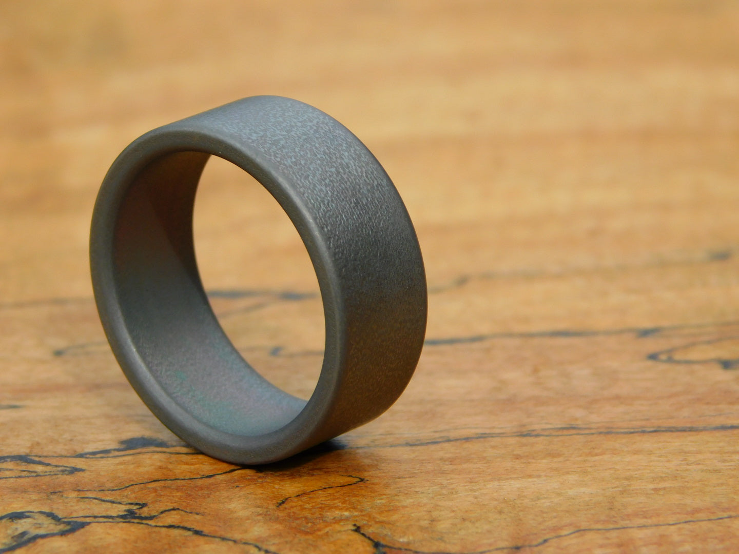 Stonewashed Titanium Band
