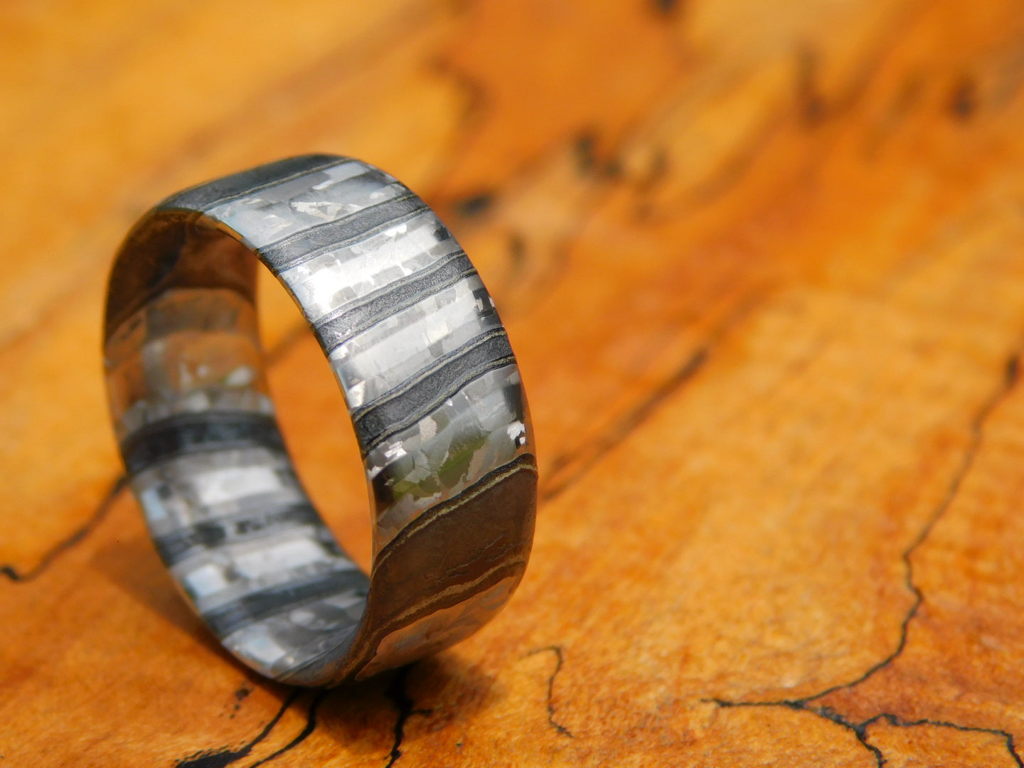 Raw Multi-Crystal Timascus Ring
