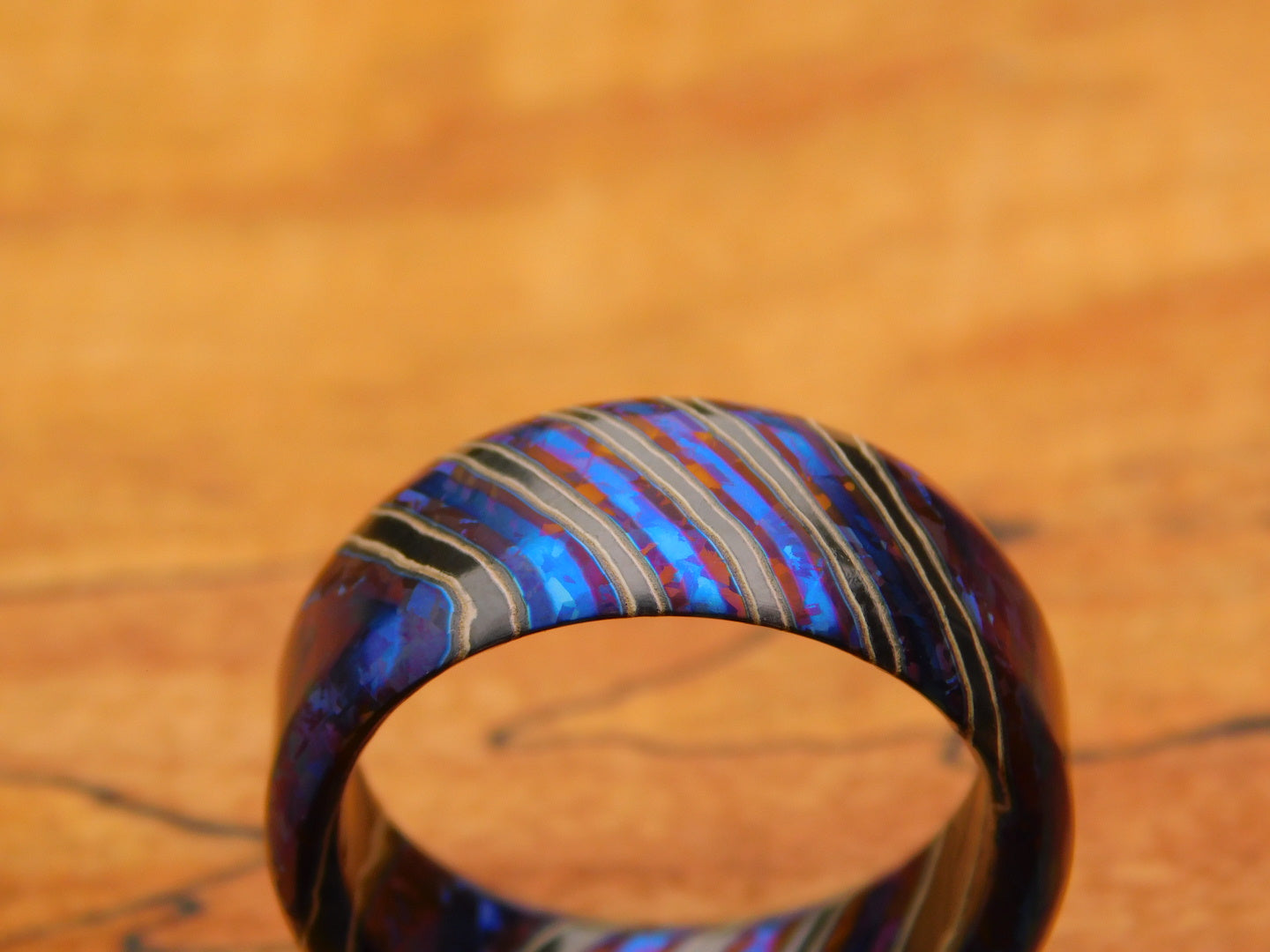 Multi-Crystal Zircuti Ring