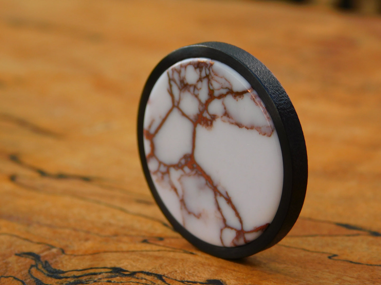 Black Zirc x White Trustone Coin