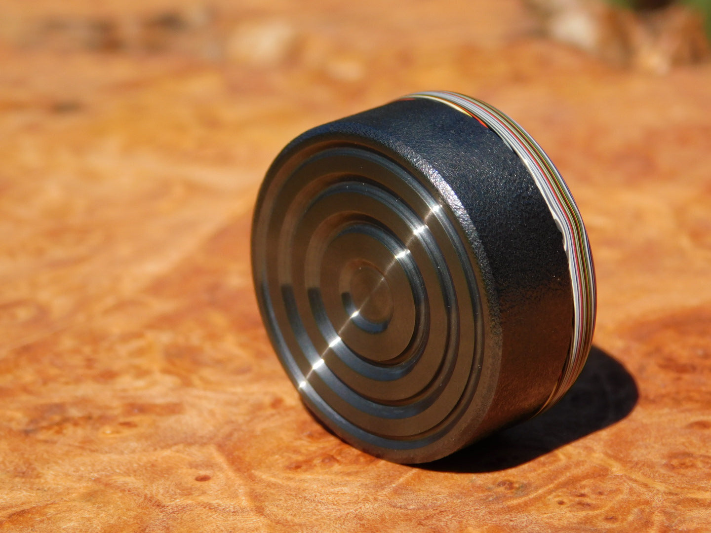 Black Zirc x Fordite Spinner