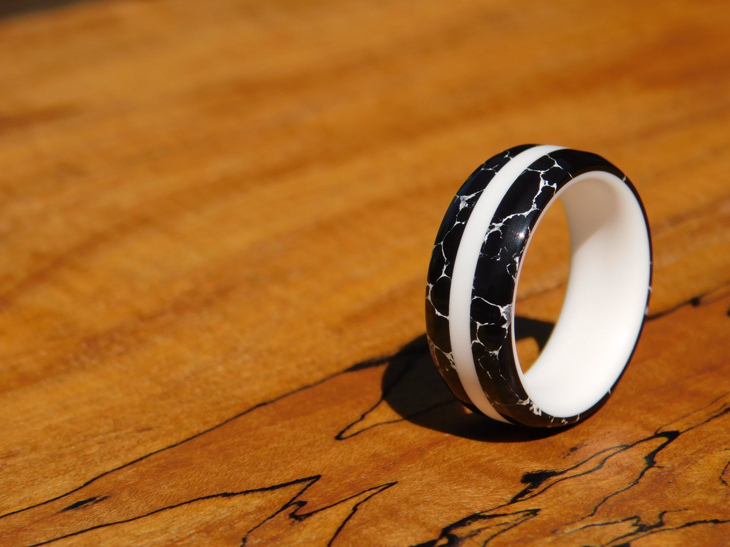 Black Vein Trustone x Elforyn Ring