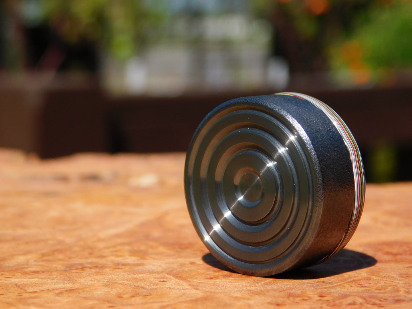 Black Zirc x Fordite Spinner