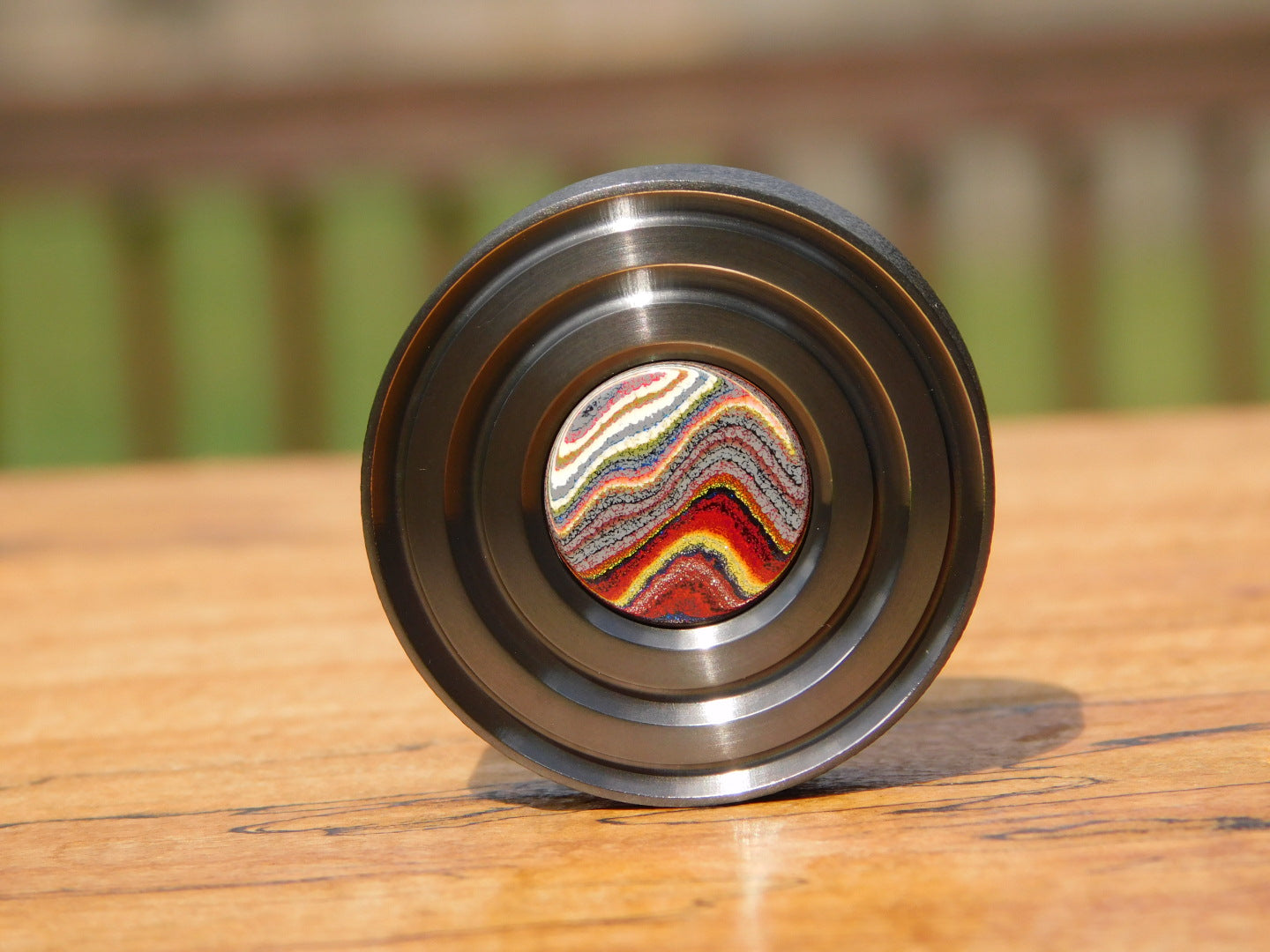 Black Zirc x Corvette Fordite Coin