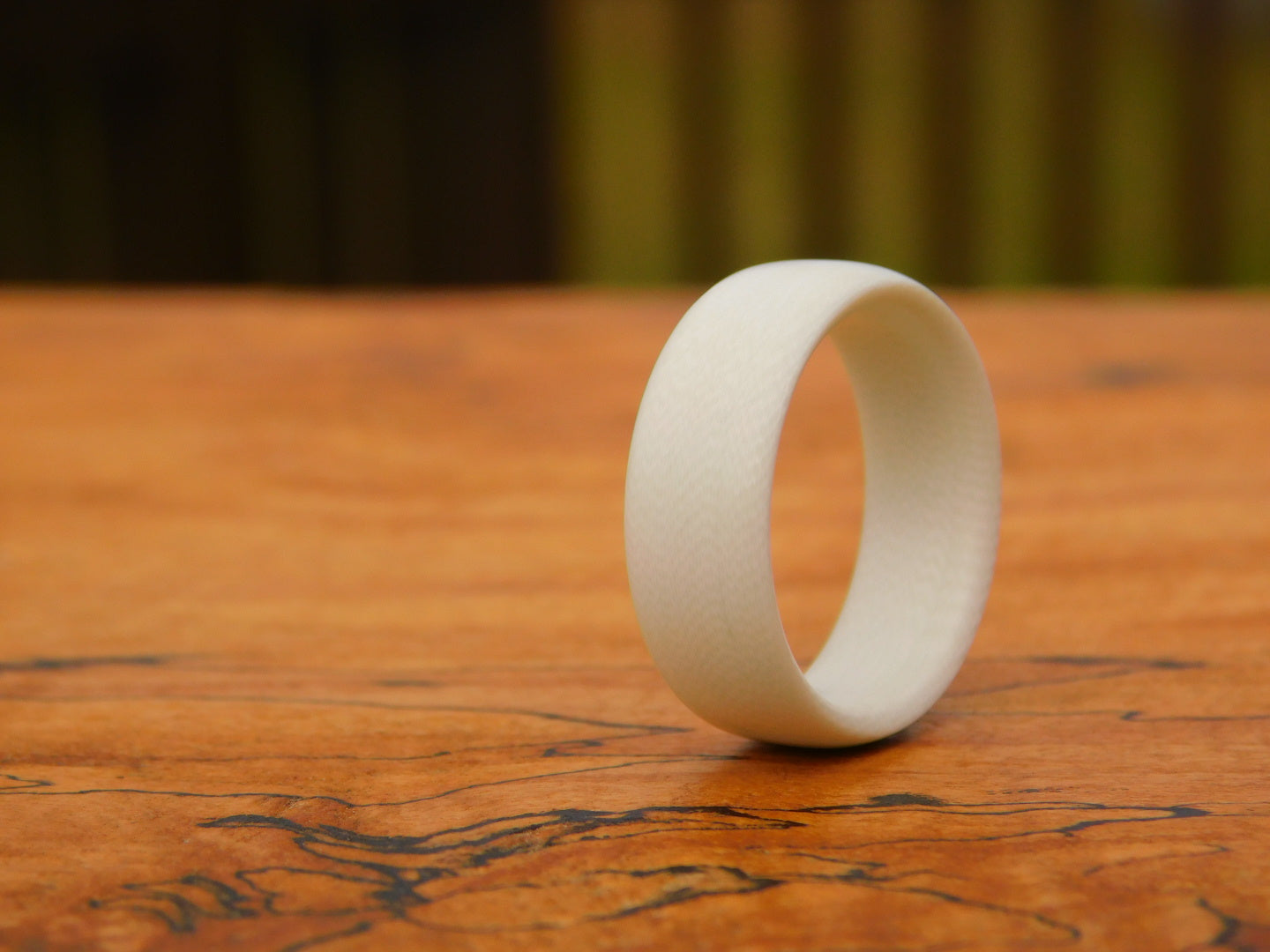 White G10 Ring - Size 8.5