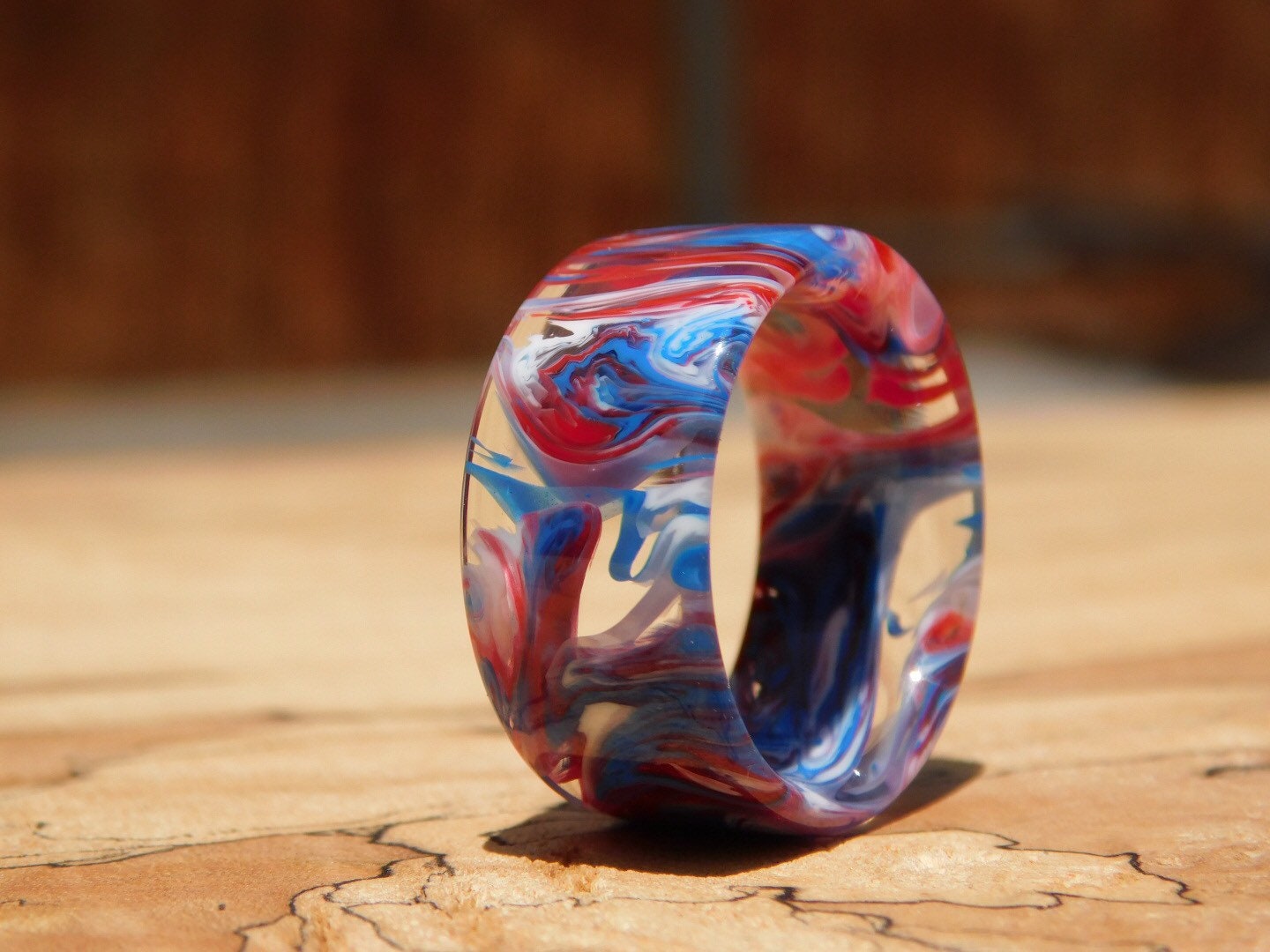 The Patriot Resin Ring