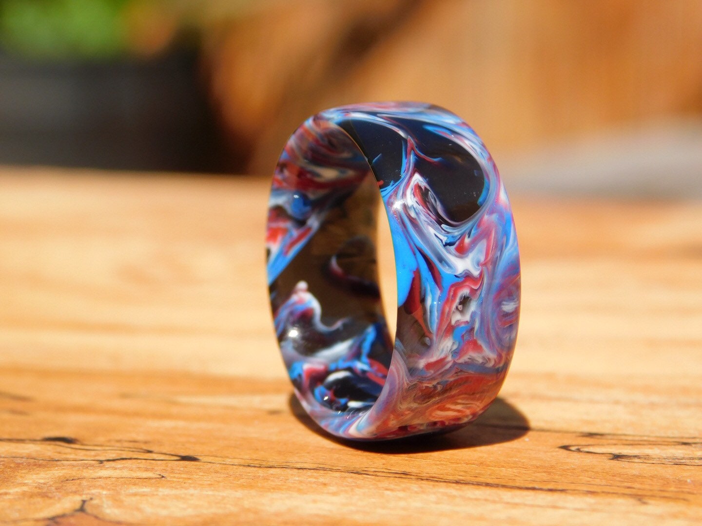 The Dark Patriot Resin Ring