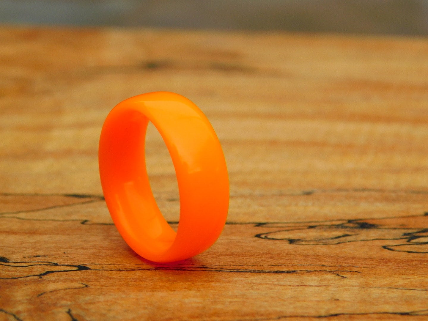 Sunshine Orange Glow Ring