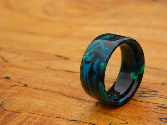Dark Matter Resin Ring - Size 10.5