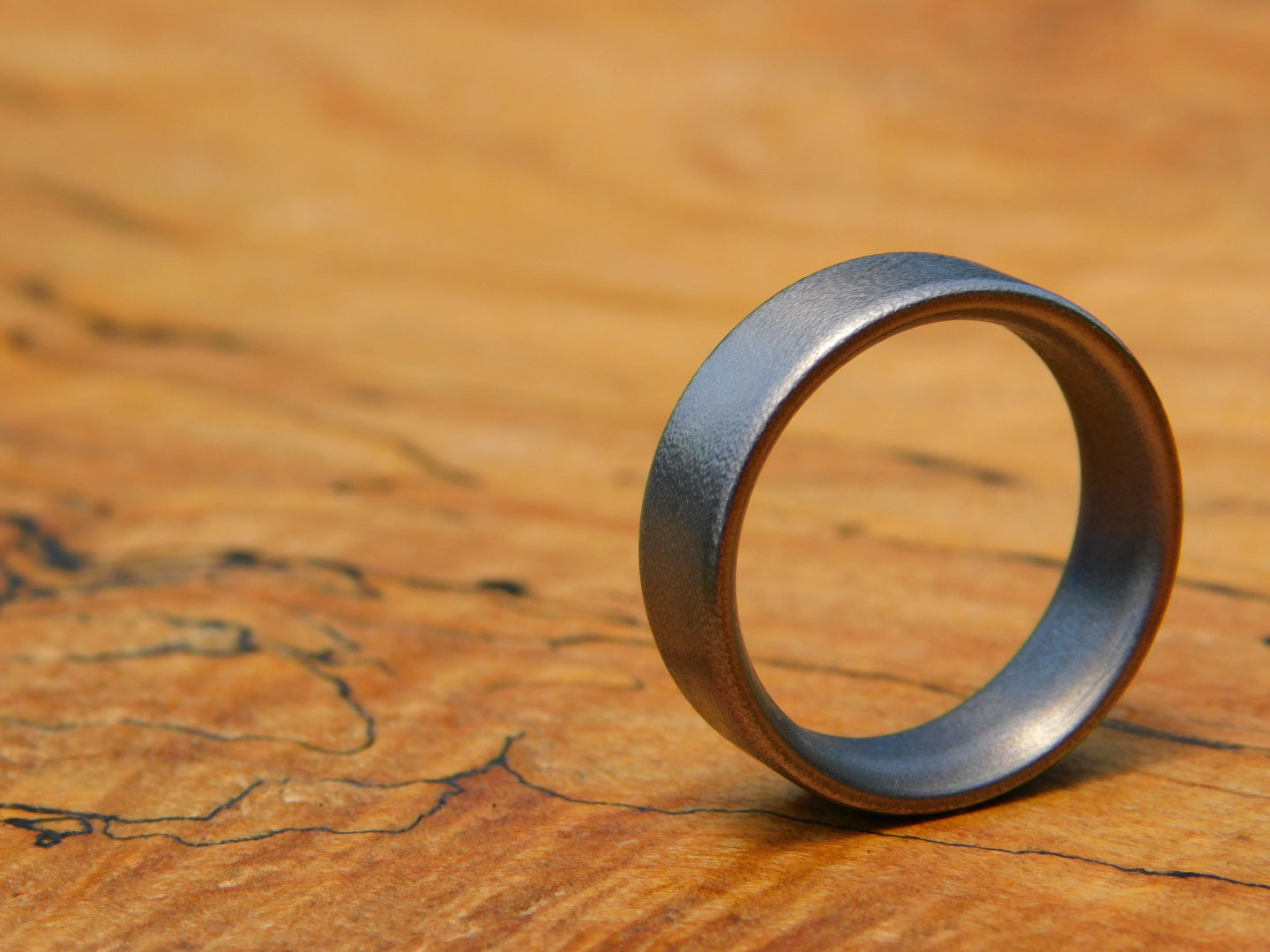 Stonewashed Titanium Band