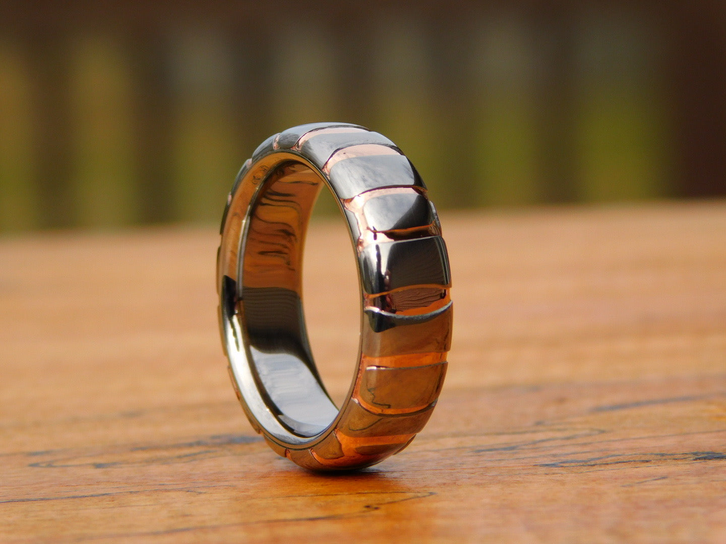 Etched Superconductor x Titanium Ring
