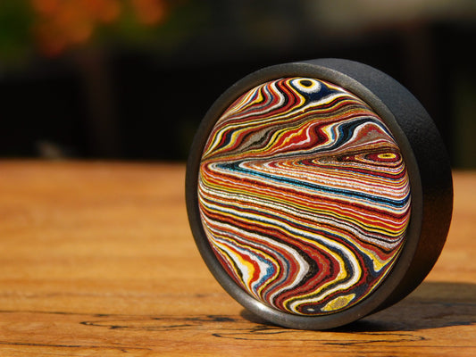 Black Zirc x Corvette Fordite Coin
