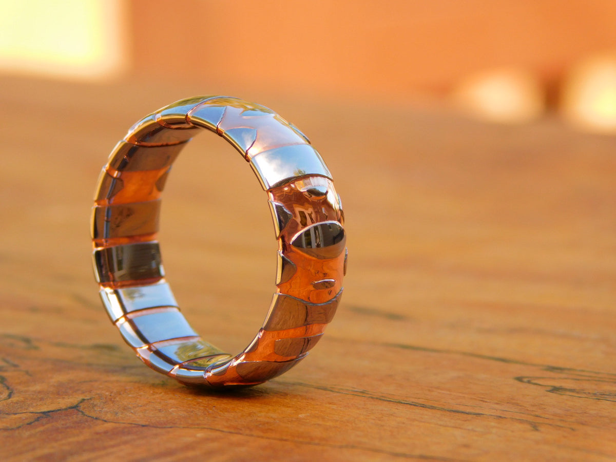 Deep Etched & Polished Superconductor Ring