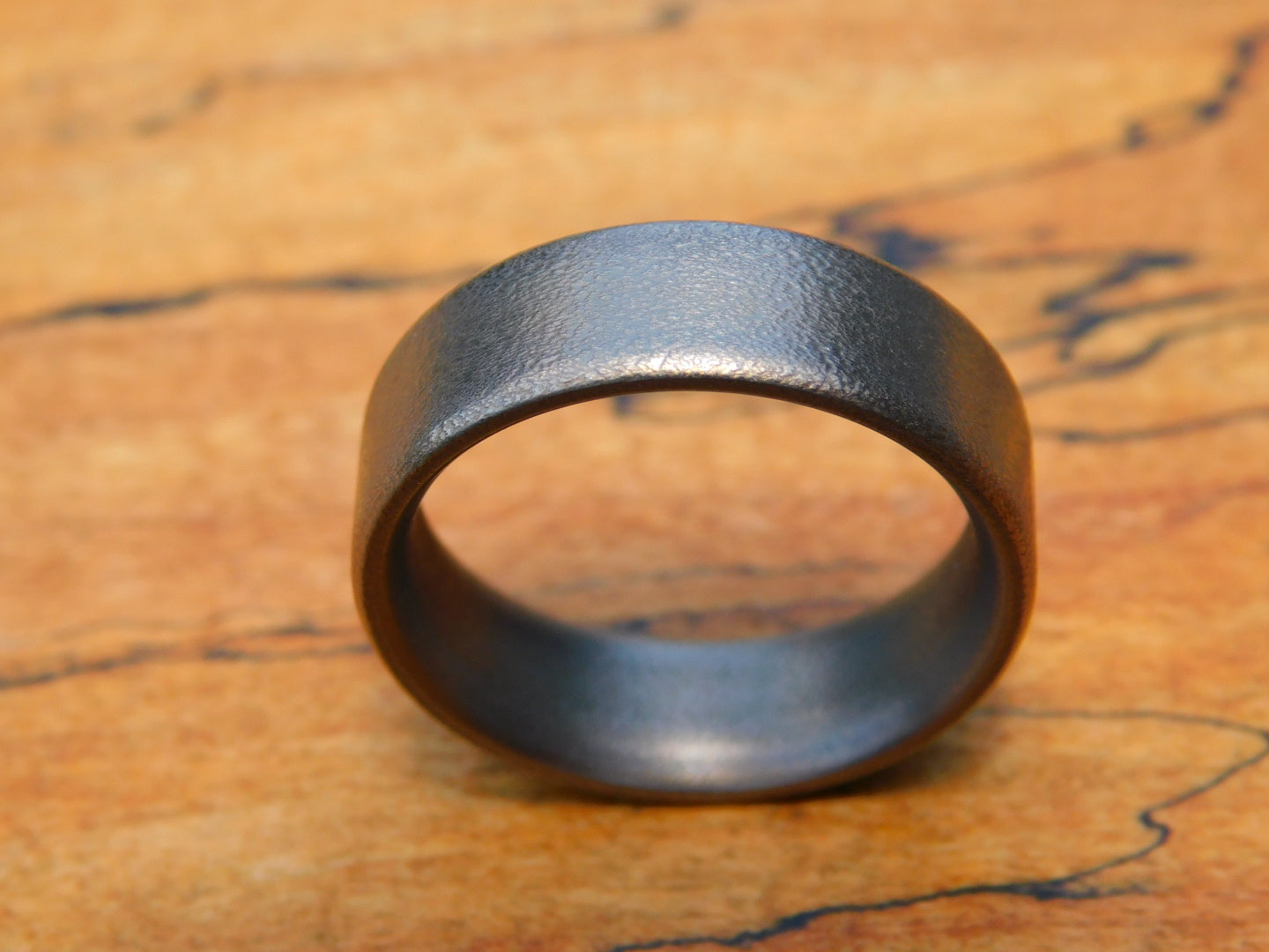 Stonewashed Titanium Band