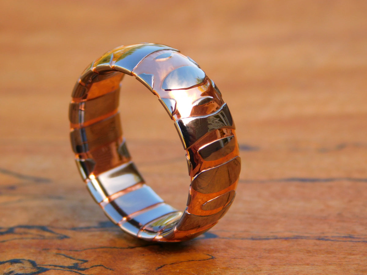 Deep Etched & Polished Superconductor Ring