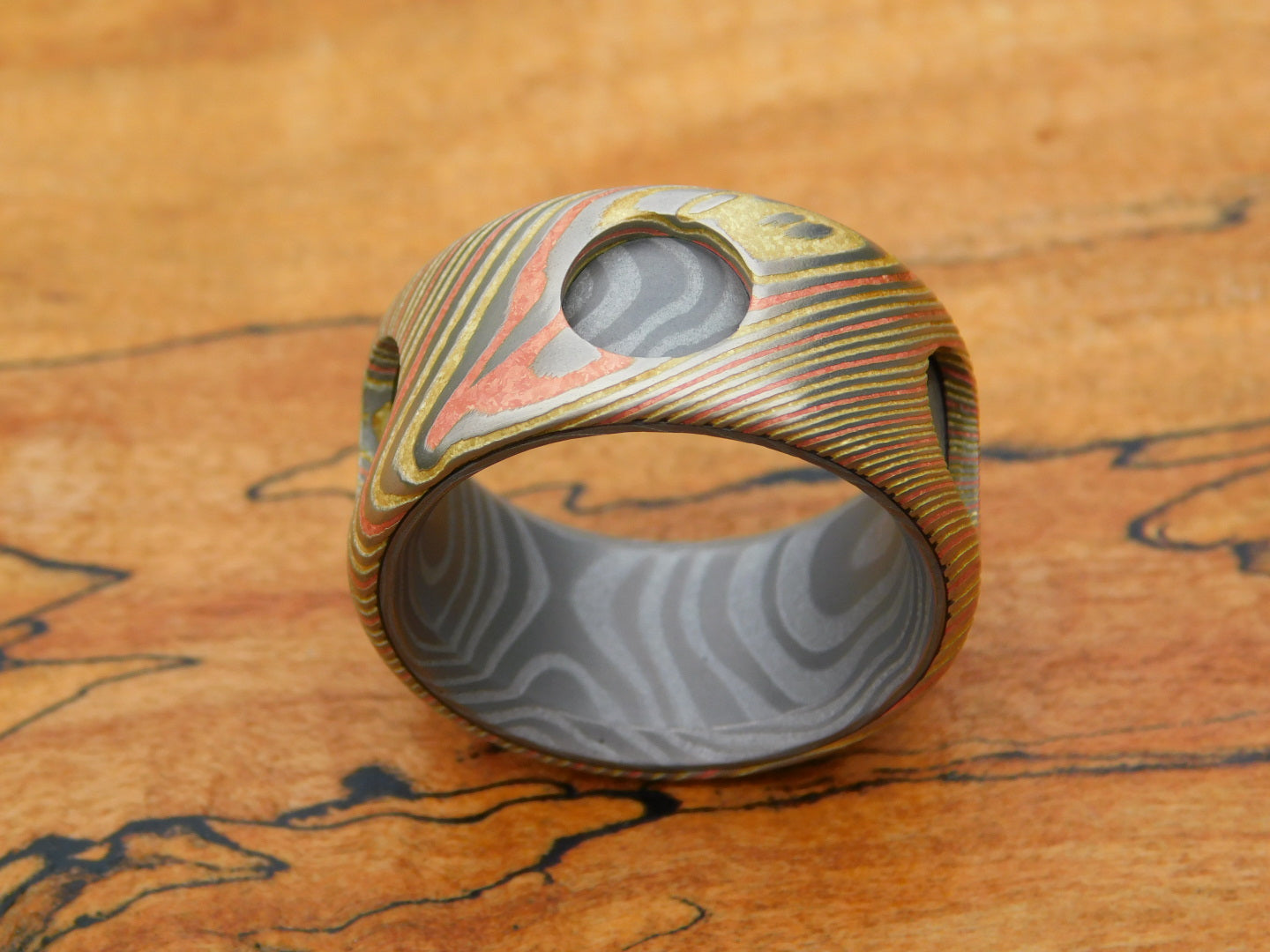 Mokume Gane x Lucia Damasteel Ring