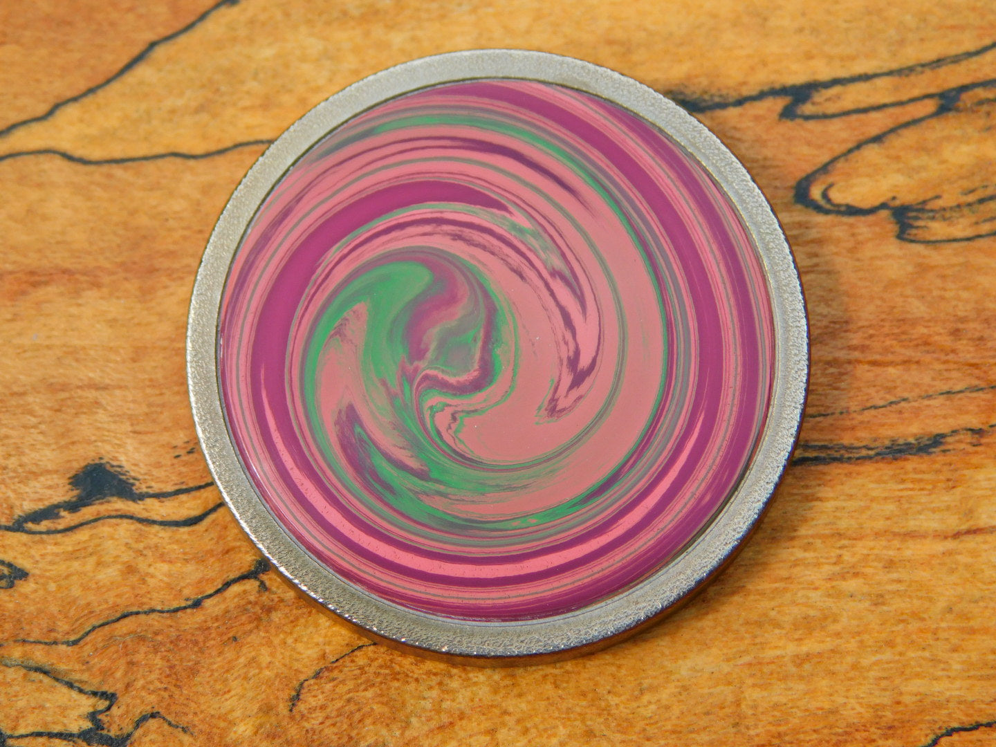 Tempered Titanium x Ebonite Coin