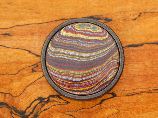 Black Zirc x Corvette Fordite Coin
