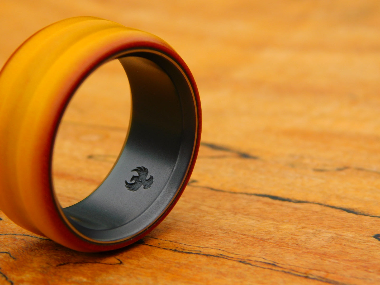 Vintage Linen x Black Zirc Ring