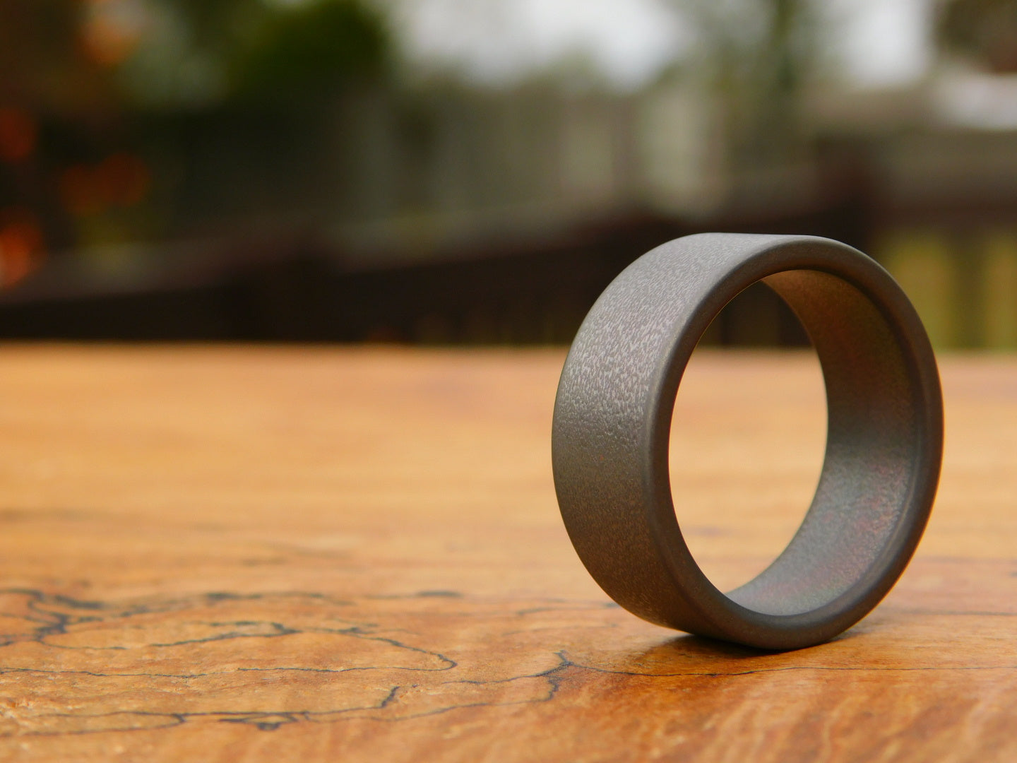 Stonewashed Titanium Band