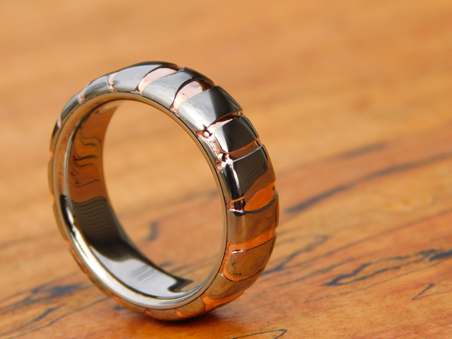 Etched Superconductor x Titanium Ring