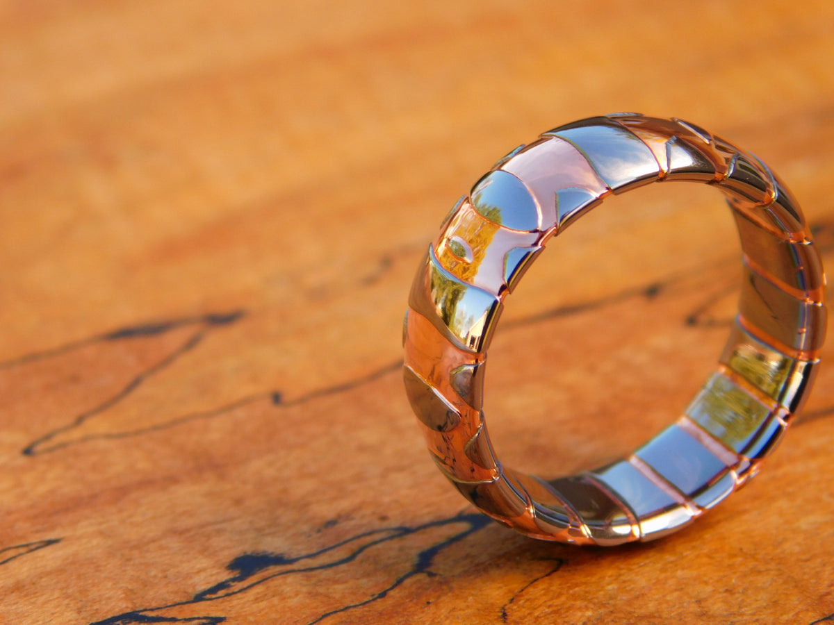 Deep Etched & Polished Superconductor Ring