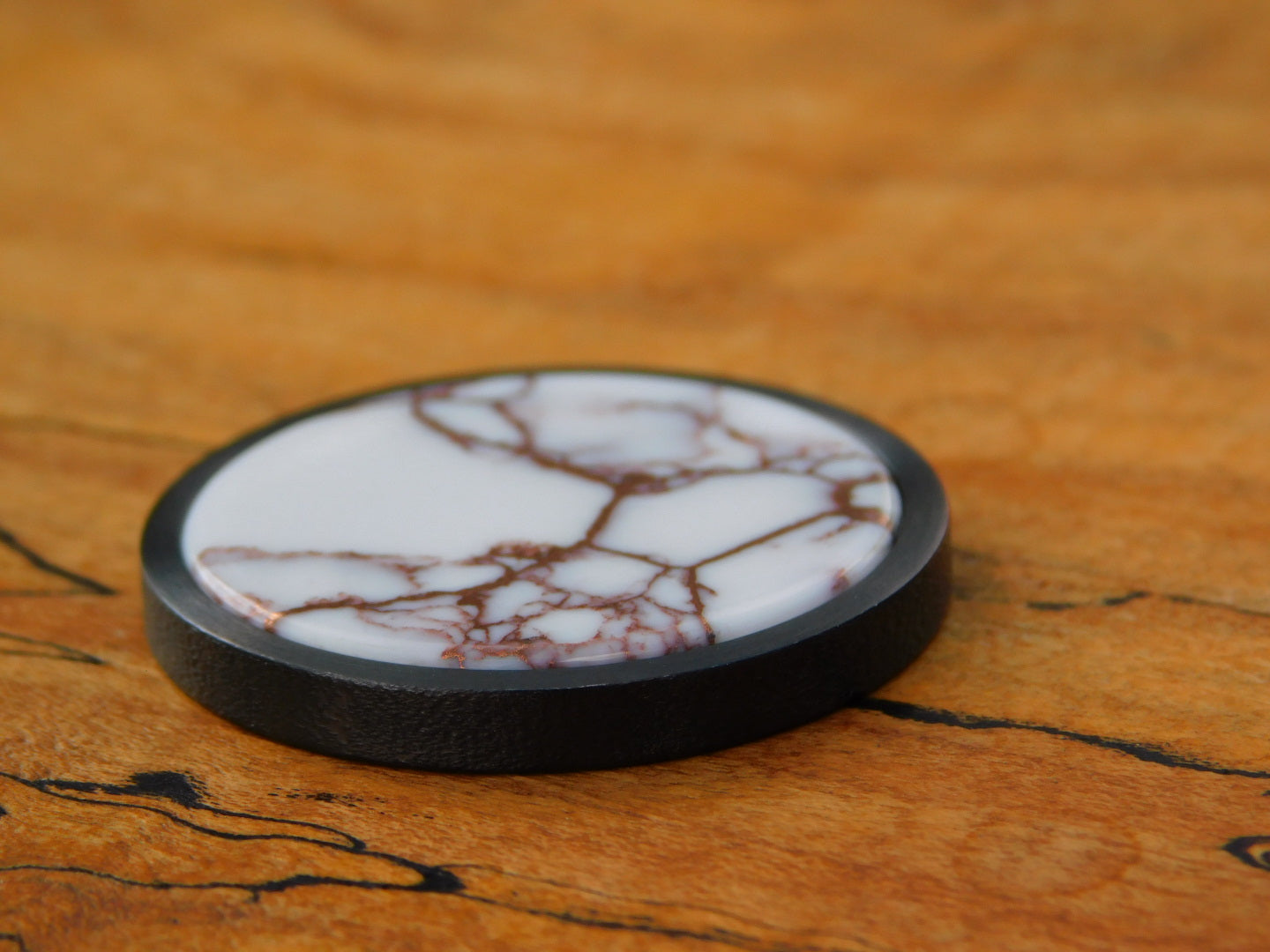 Black Zirc x White Trustone Coin