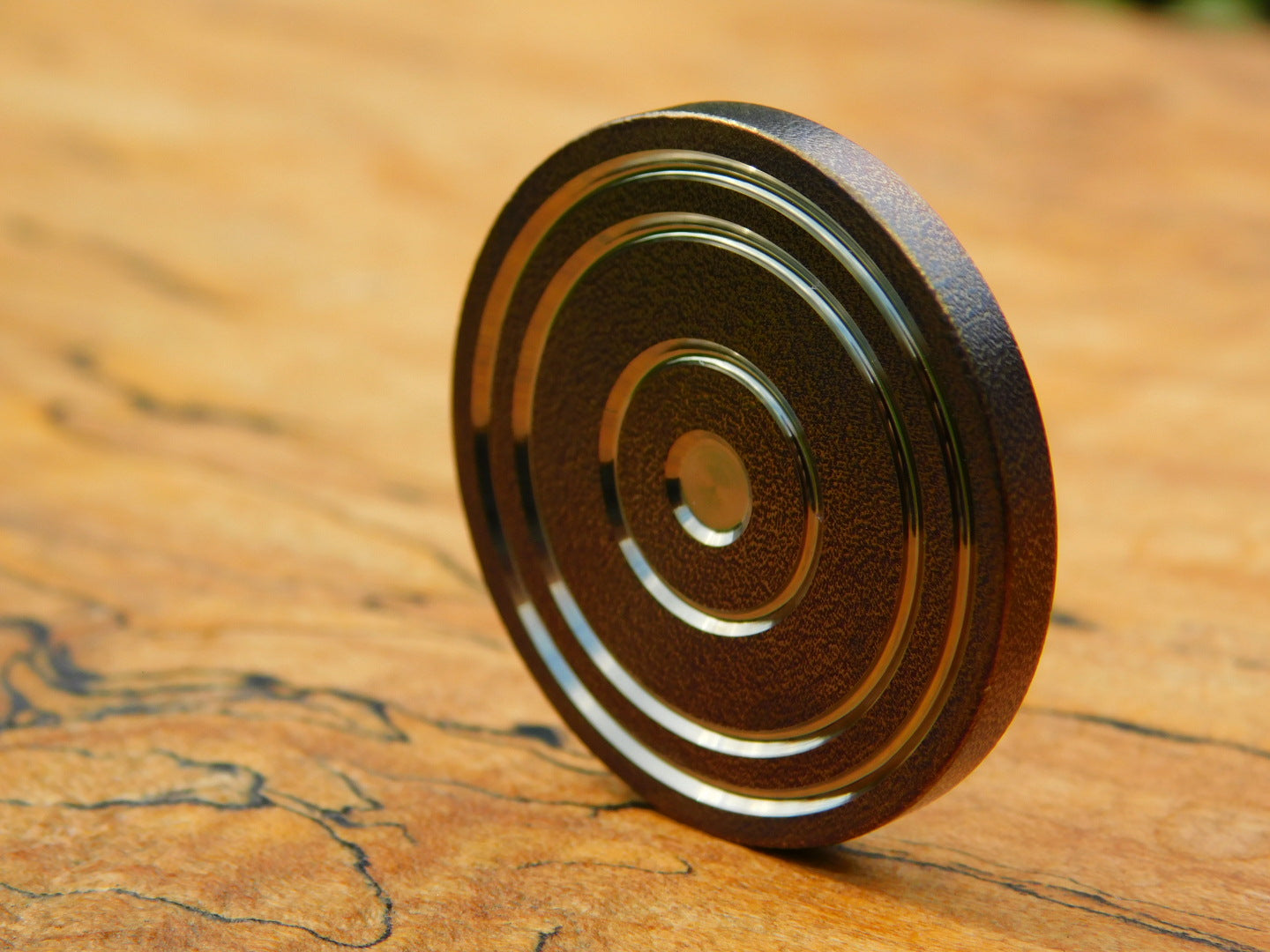 Tempered Titanium x Ebonite Coin