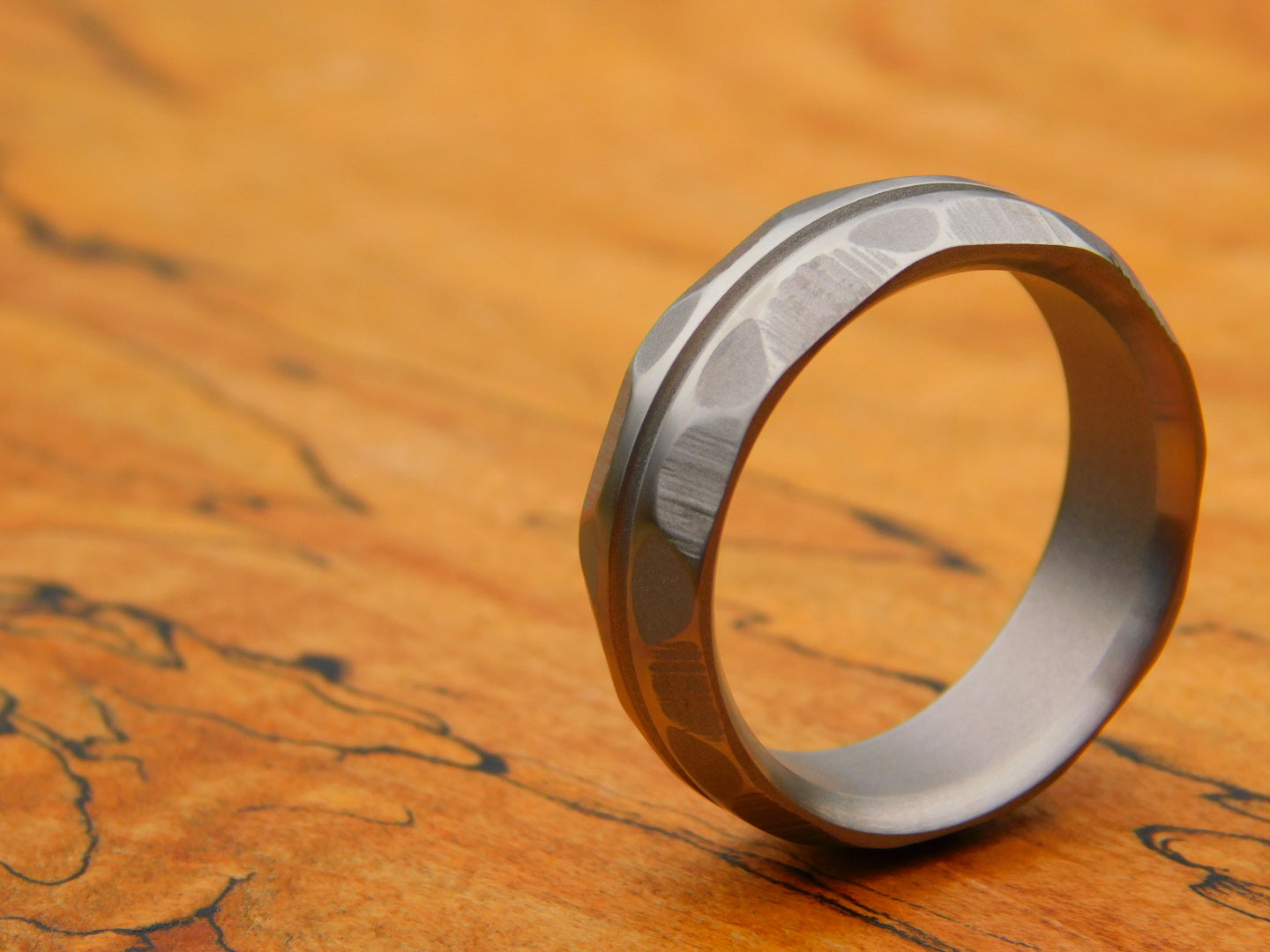 Scarab Titanium Ring