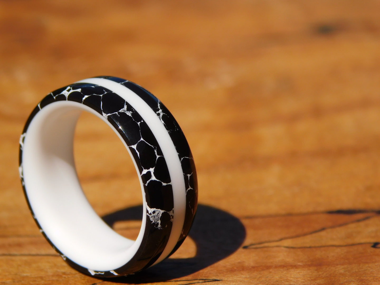 Black Vein Trustone x Elforyn Ring