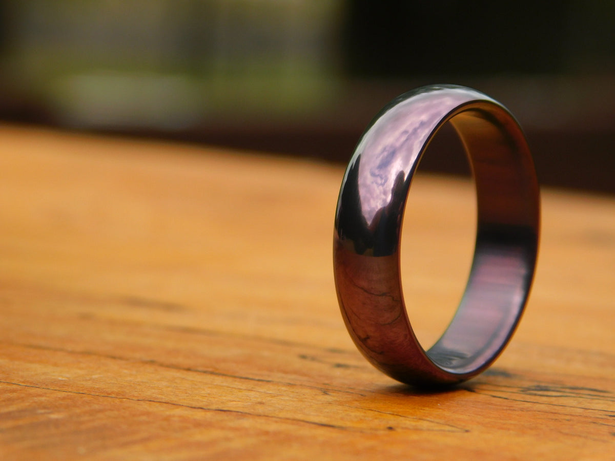 Oil Slick Zirc Ring
