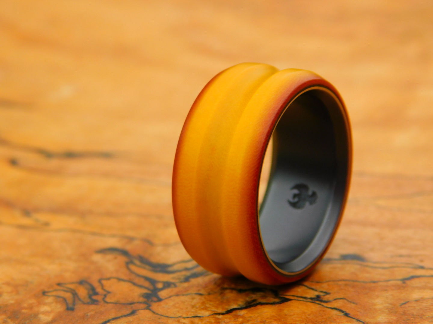 Vintage Linen x Black Zirc Ring