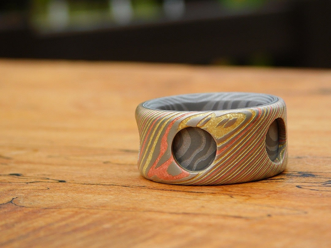 Mokume Gane x Lucia Damasteel Ring